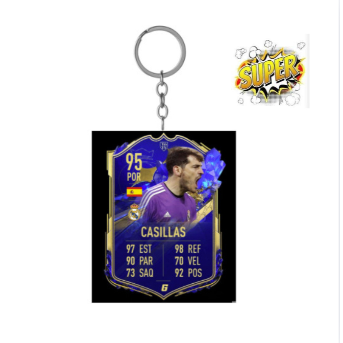 Móc khoá Casillas Toty Fut 23 Real Madrid Keychain