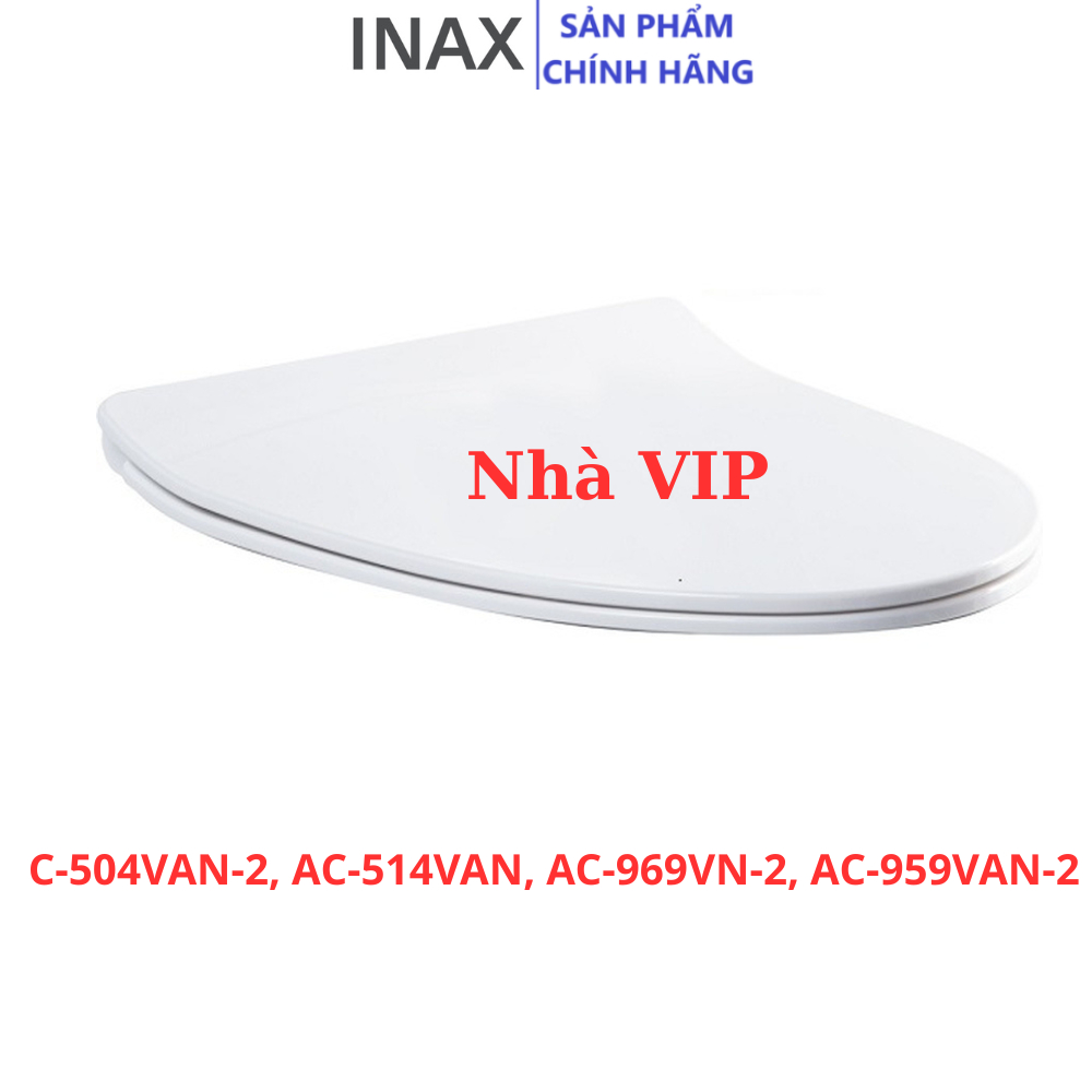 Nắp bàn cầu rơi êm INAX CF-600VS cho cầuC-504VAN, AC-504VAN, AC-939VAN, AC-959VAN, AC-900VRN