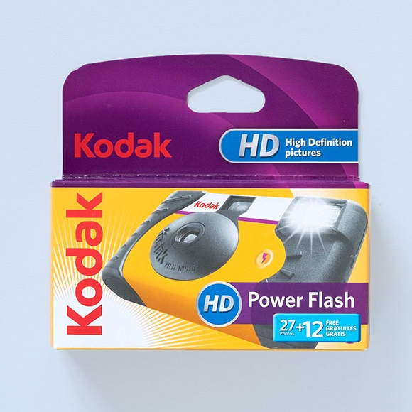 Máy ảnh film chụp một lần Kodak Power Flash 39 kiểu - Có flash mạnh, hạn sử dụng 10/2027