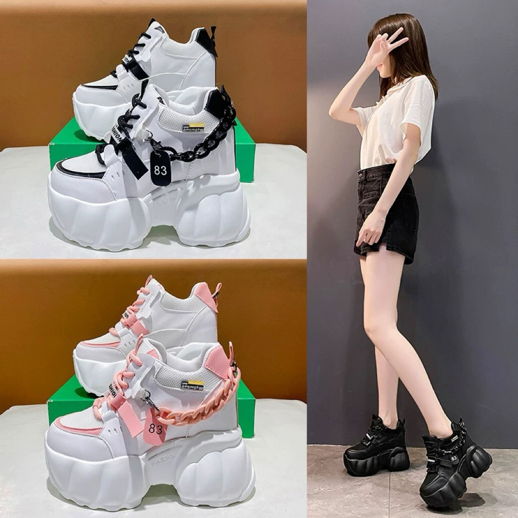 [Hang order] Giày thể thao đế độn 10cm