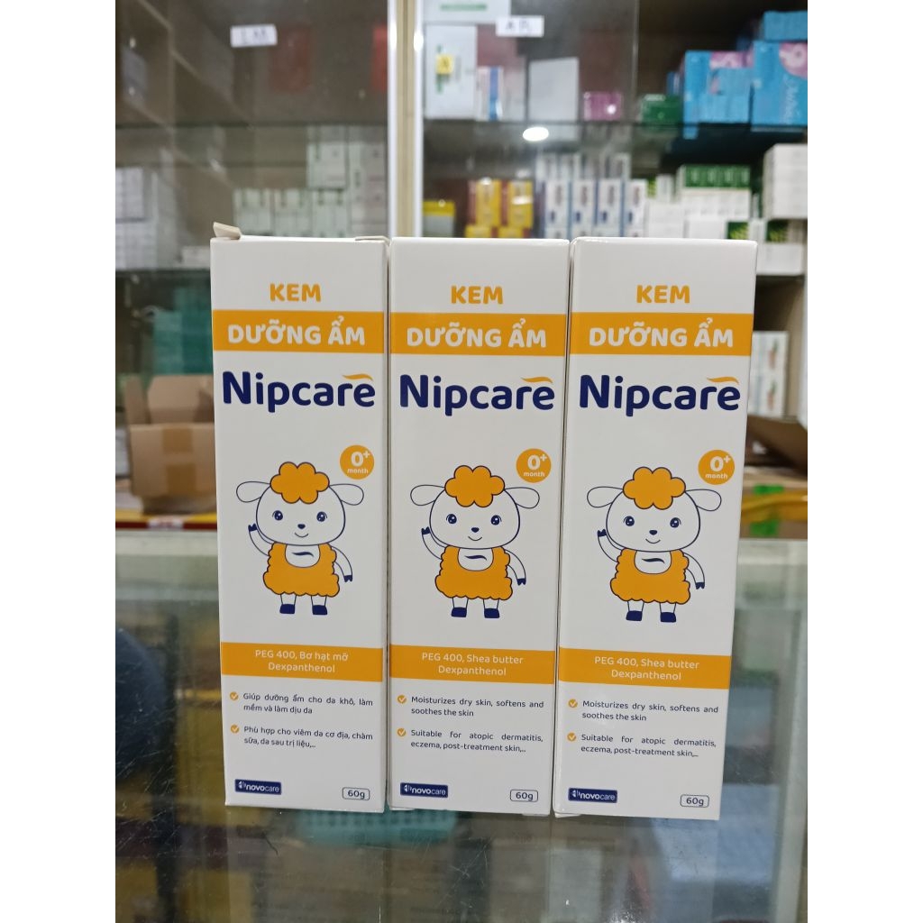 Kem Dưỡng Ẩm NIPCARE giúp dưỡng ẩm cho da khô,làm mềm và làm dịu da.