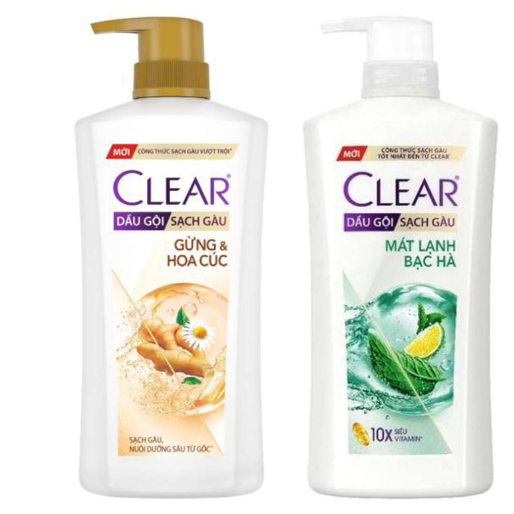 Dầu gội Clear 630g