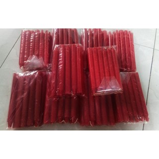 Đèn Cầy Đỏ To 17cm -8 cây (Nến)