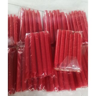 Đèn Cầy Đỏ To 17cm -8 cây (Nến)