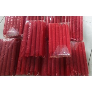 Đèn Cầy Đỏ To 17cm -8 cây (Nến)