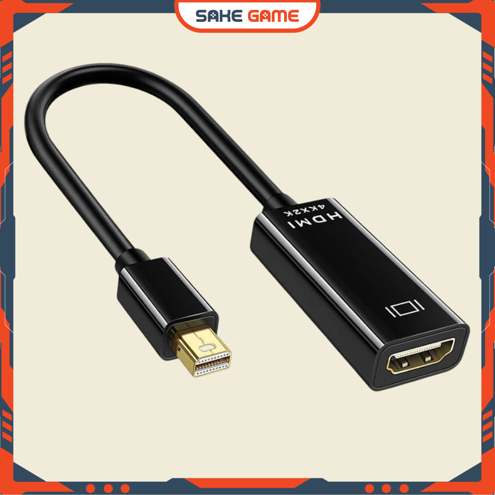 Cáp Chuyển Đổi Mini DP Sang HDMI 4K Cáp Chuyển Mini DP Sang HDMI 4K Cáp Mini DP Sang HDMI 4K Mini DP