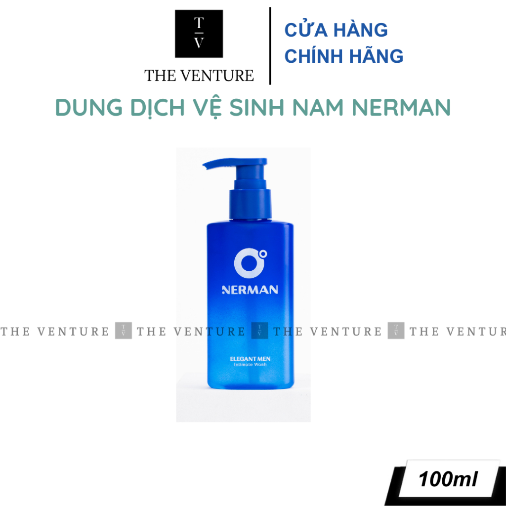 Dung dịch vệ sinh nam Nerman 0 độ hương nước hoa - 100ml