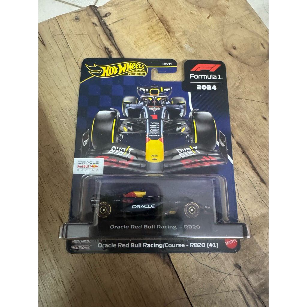 Xe mô hình Hot Wheels Premium Oracle Redbull F1 Team - RB20 (#1) - HRV11