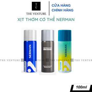  Xịt khử mùi nam Nerman hương nước hoa - 100ml 