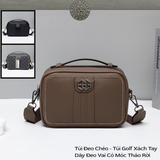 Túi đeo chéo có xách tay GUSAN GS.622N, Thiết kế sang trọng, Dây đeo có thể tháo rời khóa hợp kim.