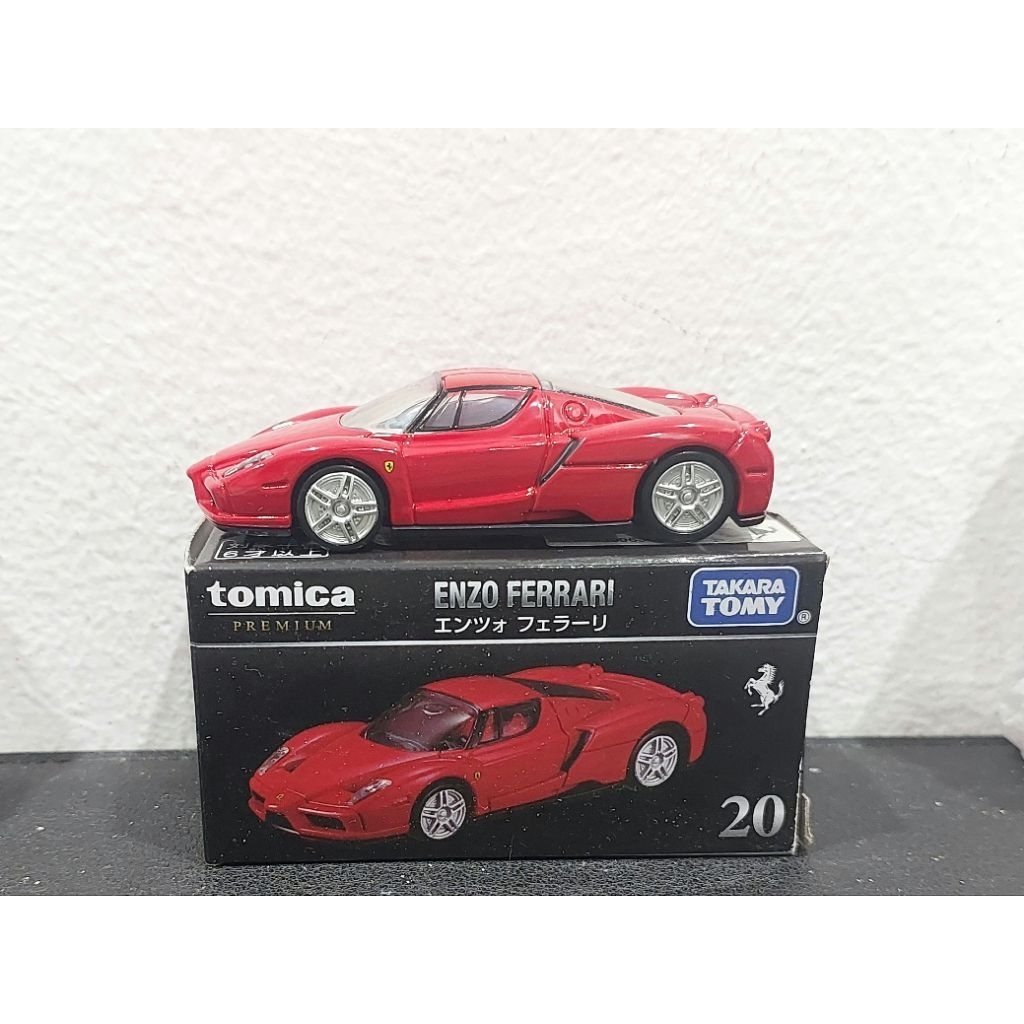 Xe mô hình Tomica Premium 20 Enzo Ferrari (new seal) - Made in Vietnam