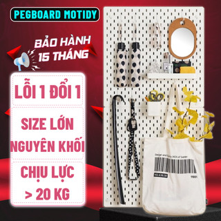  Kệ Bảng PEGBOARD MOTIDY Để Kẹp Bàn Học Treo Tường Phòng Làm Việc Chất Liệu Acrylic Cao Cấp,Size Lớn,Không Gồm Phụ Kiện 