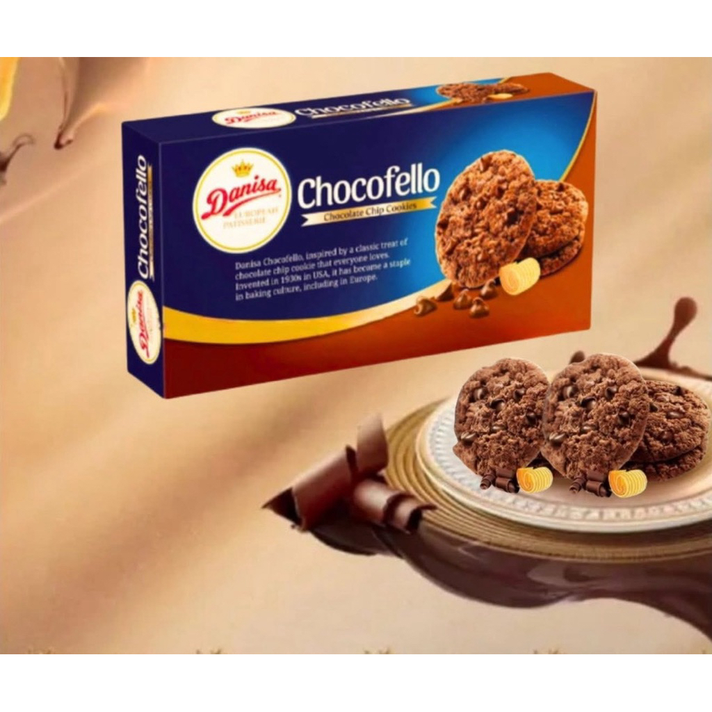 Bánh Quy Bơ & Cacao Danisa Abbracci Hộp 168g