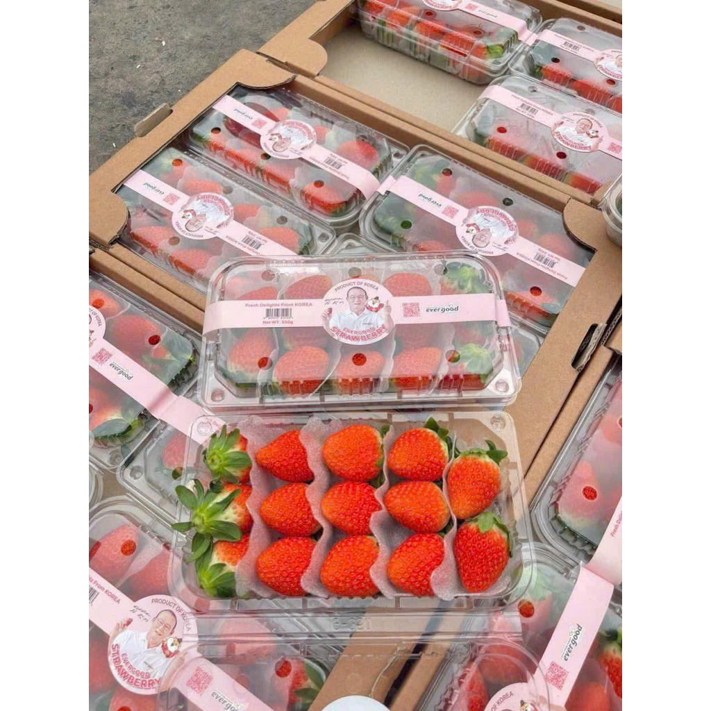 Dâu Tây Hàn Quốc ngon