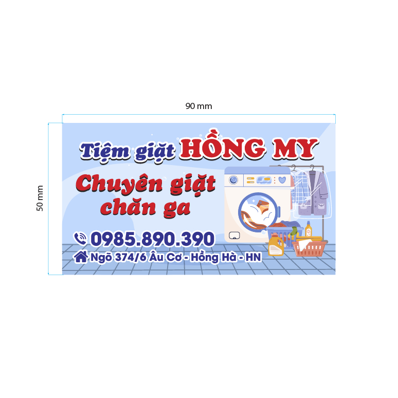 Tem Giặt là Hồng My