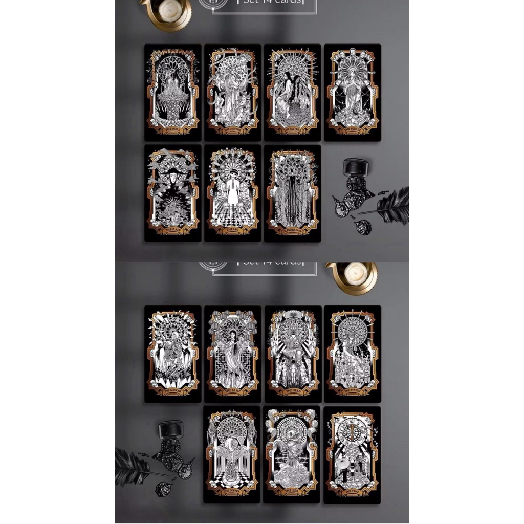 Hộp Full 14 Card Kính Vạn Hoa Chết Chóc ( trong bộ Toàn Tập 2023)