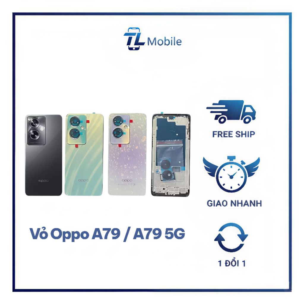 Vỏ Oppo A79 / A79 5G Full có sườn (Zin)

