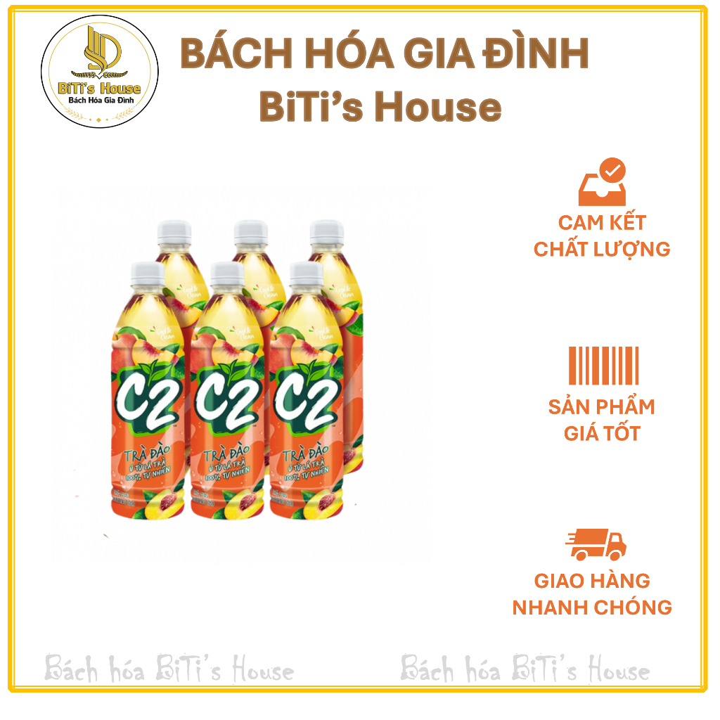 Hồng trà đào C2 455ml