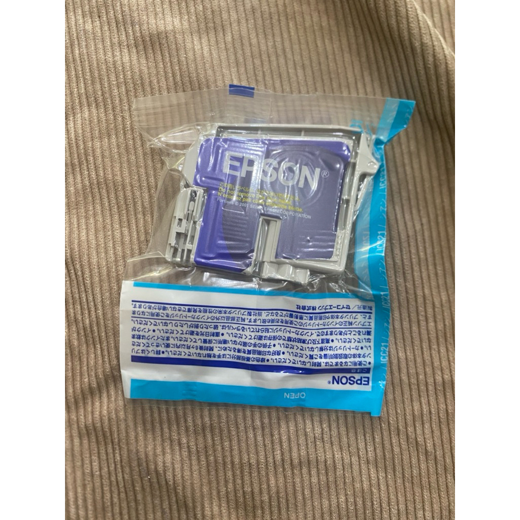 hôp mực máy in epson màu xanh mã ICC21
