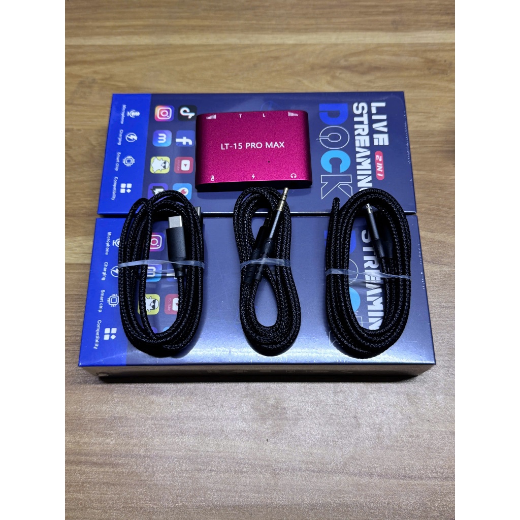 Box Live Stereo LT15 Pro.max Công Cụ Đỉnh Cao Cho Dân Live Stream và Thu Âm