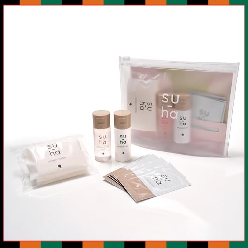 [Yojiya] su-ha First Kit UB Travel Trial Beauty Serum Lotion Emulsion Moisturizing Unscented Travel 