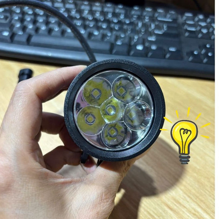 Đèn Trợ Sáng xe máy L6x l4x Cree Bảo Hành 1 Năm ptxmth