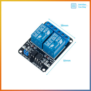 Module 1-2 Relay 5V Có Opto Cách Ly