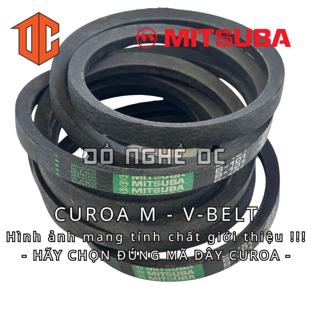 Sợi dây curoa thường MITSUBA Thái lan M39 M93 M81 M91 M81 M36 M85 M69 M55 M48 M36 M48 M96 M33 M81 M2