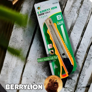 Dao rọc giấy Lớn Berrylion - lưỡi dao rọc giấy - dao cắt hộp carton, bìa giấy