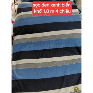 Vải thun cotton 100% (sọc ngang 4 chiều )