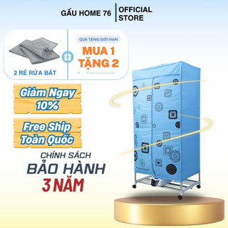  Tủ Sấy Quần Áo Có Điều Khiển Từ Xa Thông Minh - Khô Nhanh - Tiết Kiệm Điện Sấy Quần Áo Tại Nhà 