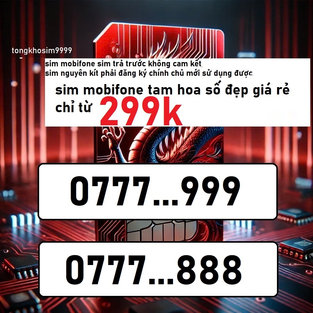 sim mobifone tam hoa số đẹp giá rẻ, sim mobifone trả trước số đẹp dễ nhớ giá rẻ giá chỉ từ 299k