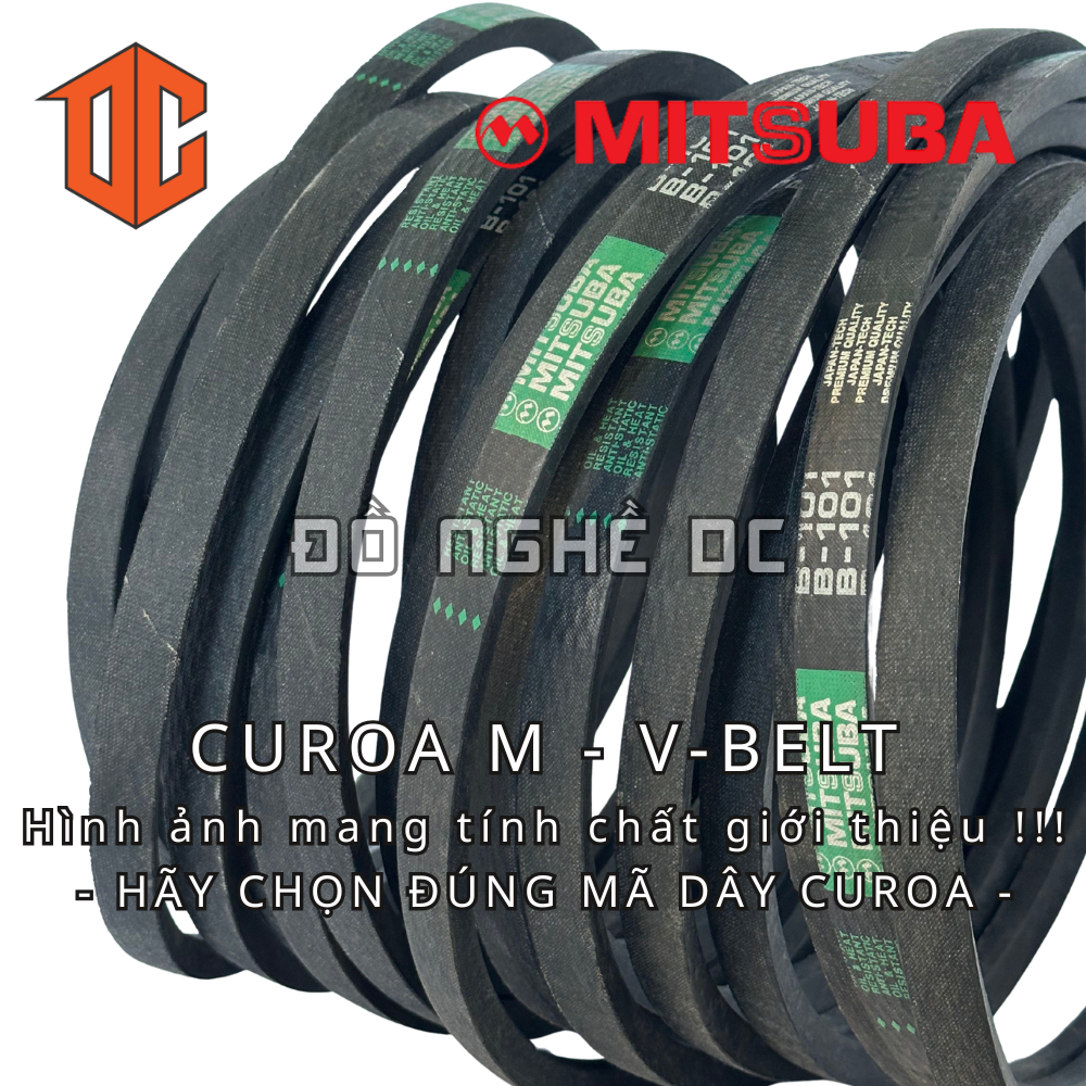 Dây cao su curoa thường MITSUBA - Thái lan M68 M52 M60 M59 M69 M99 M65 M23 M94 M54 M26 M50 M71 M53 M