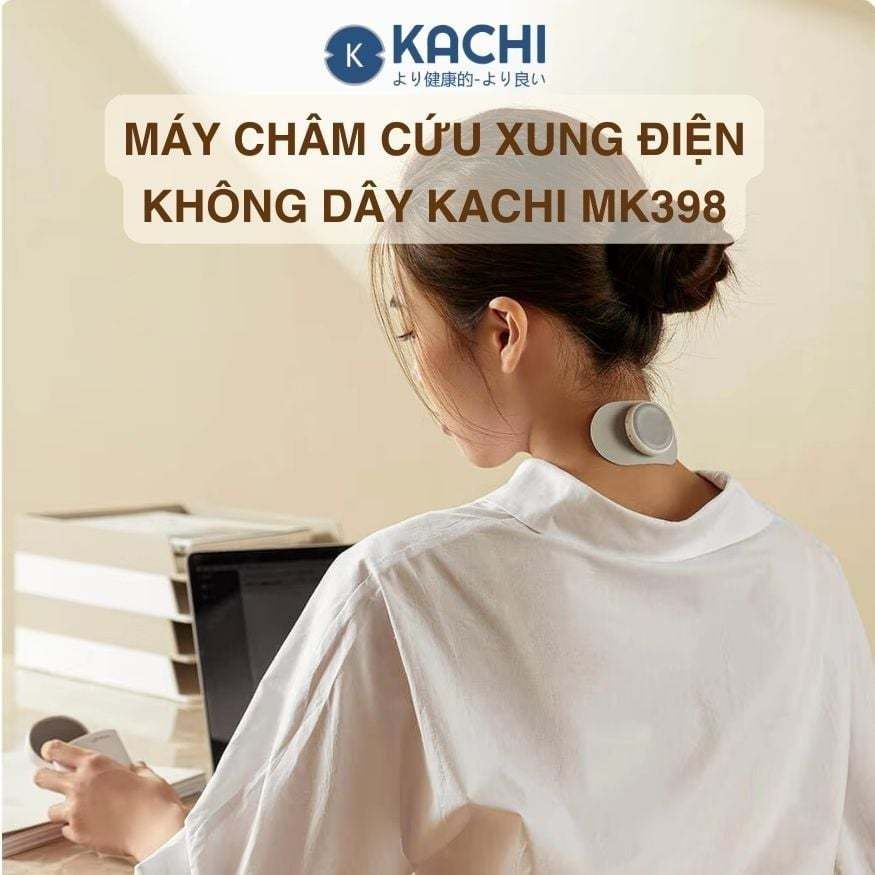 Máy Châm Cứu Xung Điện Không Dây Kachi MK398 – Giải Pháp Thư Giãn & Giảm Đau Hiệu Quả