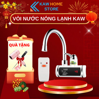  Máy Nước Nóng Lạnh Lắp Đặt Tại Vòi KAW  Chất Liệu Cao Cấp Cách Điện Cảm Biến Chống Giật BH 12TH 