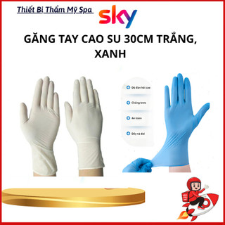  1 Kg Găng Tay Y Tế Latex Dài 30cm Chính Hãng Nhập Khẩu Malaysia 