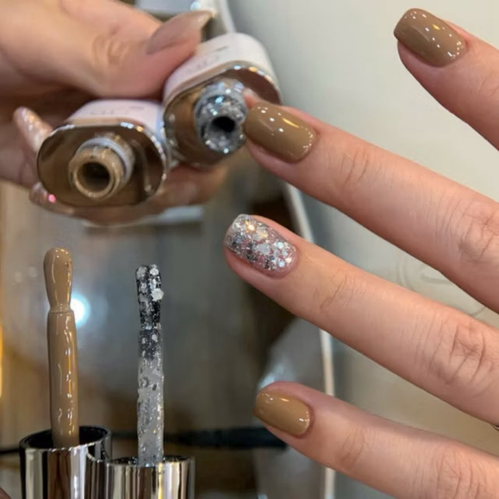 Sơnn gel nhũ kim tuyết hạt to TG