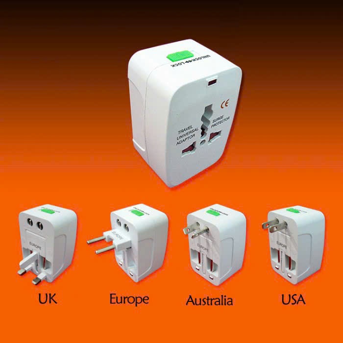 (CHÍNH HÃNG) MPE - Ổ cắm du lịch đa năng thiết kế nhỏ gọn tiêu chuẩn Châu Âu Chính hãng MPE