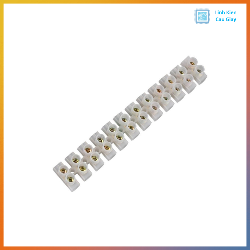 Domino đấu dây 2 hàng 12 vị trí X3-2012