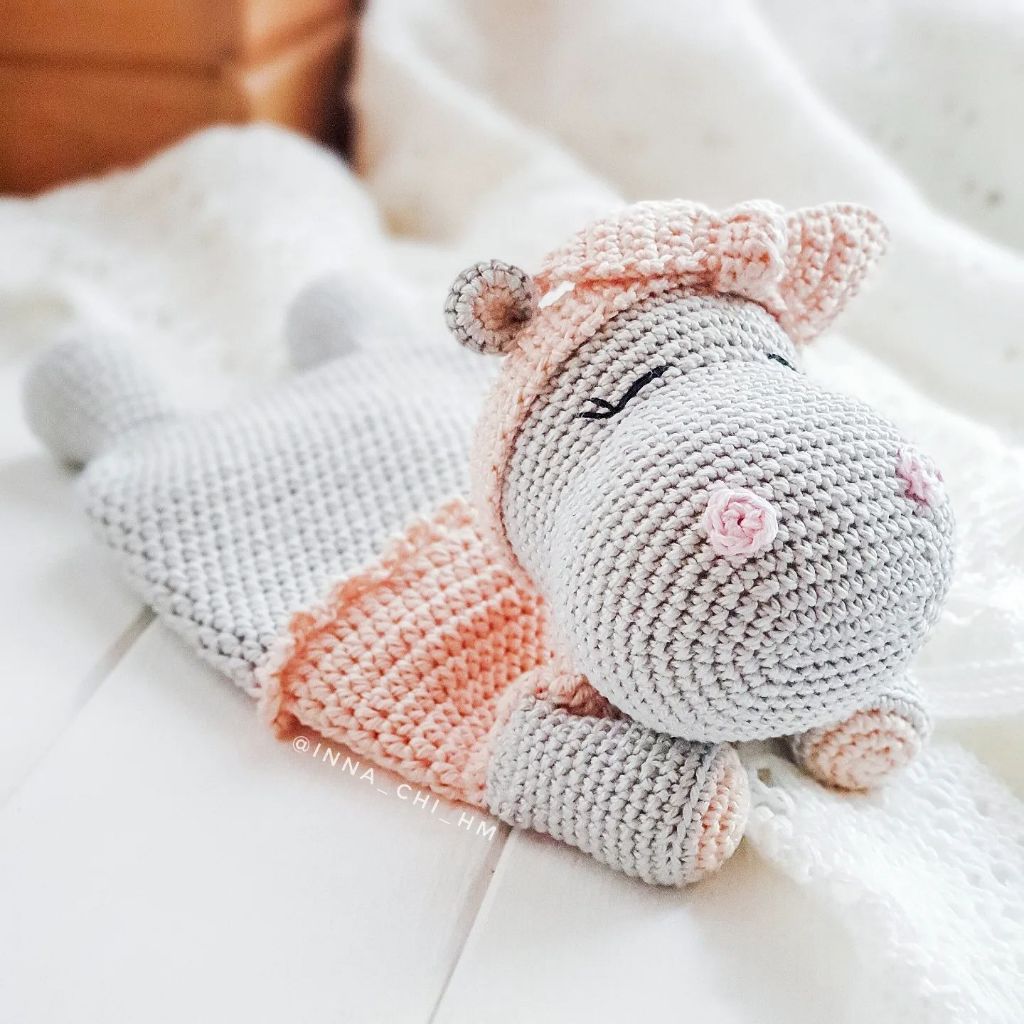 (File PDF) Chart hướng dẫn móc len tiếng Việt khăn hà mã