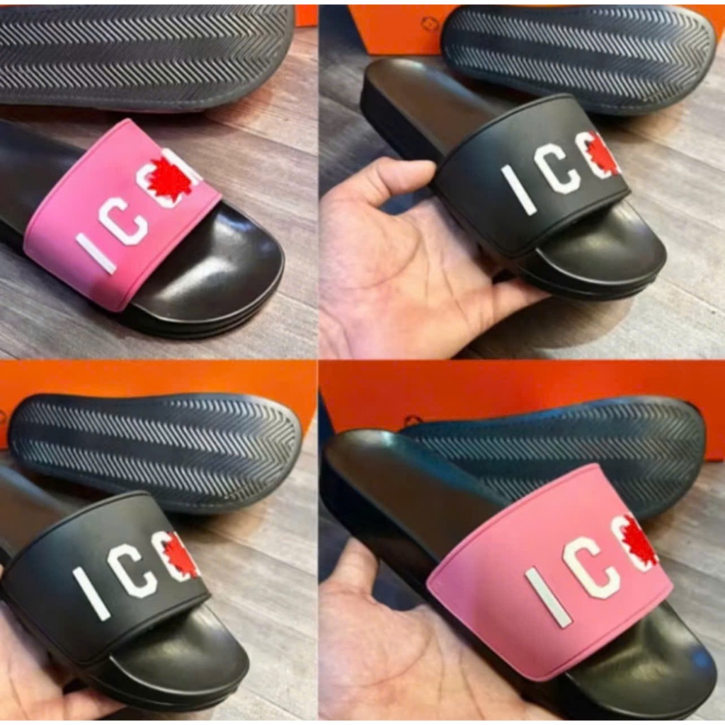 Dép lê nam nữ quai ngang i.com lá phong dân chơi du size 36-43