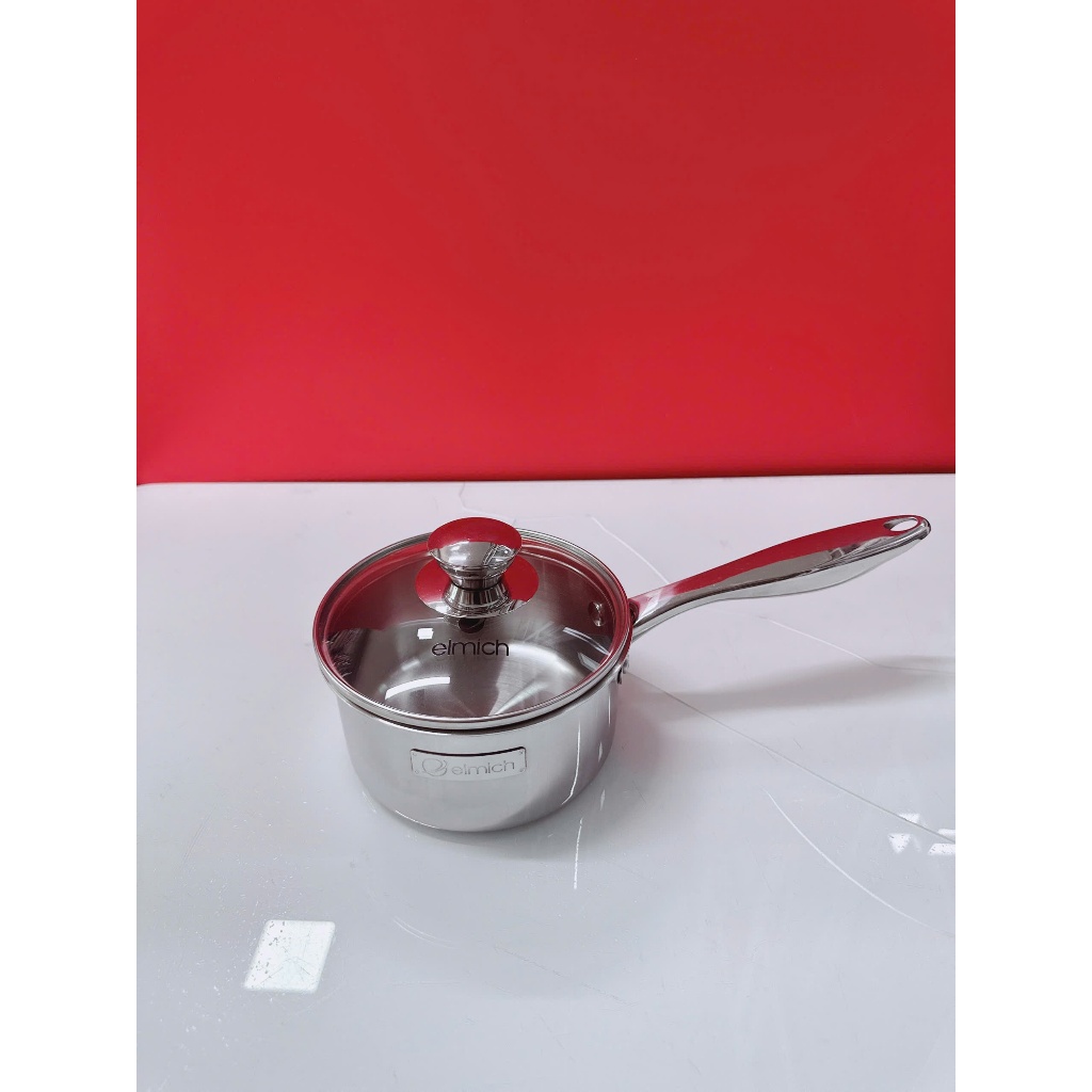 Quánh inox liền khối Elmich Trimax Napoli EL2538IN14 size 14cm