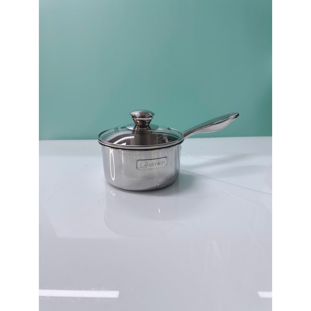 Quánh inox liền khối Elmich Trimax Napoli EL2538IN14 size 14cm