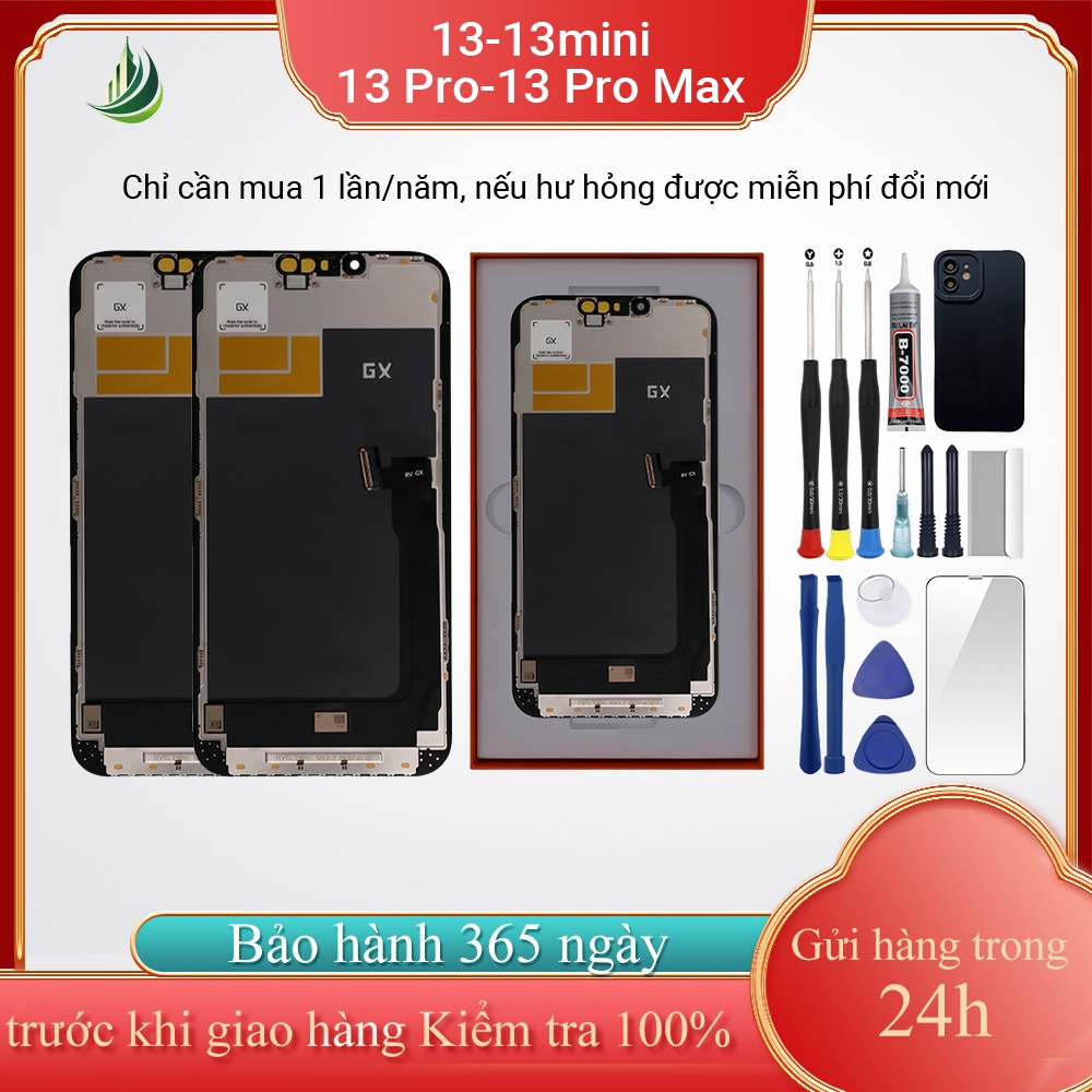 Màn hình GX/KL chính hãng tương thích với iPhone 13/13 Pro/13 mini/13 Pro Max , Bảo hành 12T