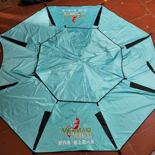  Vải ô dù câu cá thay thế ô Mỹ Nhân Ngư 2m4 đủ màu sắc 