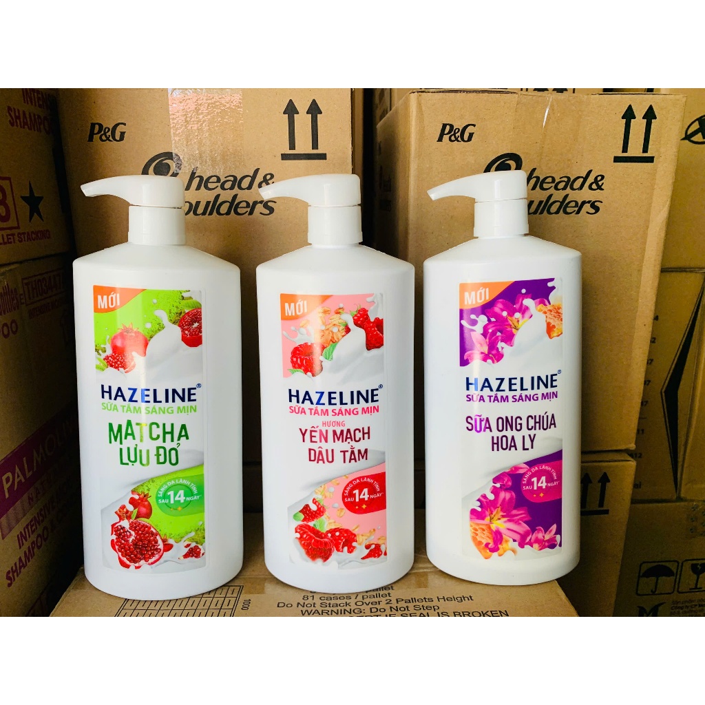 Sữa Tắm Dưỡng Thể Hazeline 800g