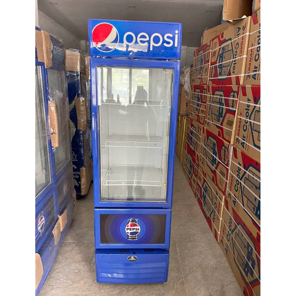 TỦ MÁT PEPSI 400LIT THANH LÍ CÒN MỚI 75% CHỈ GIAO TP.HCM .
