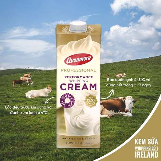Whipping Cream Avonmore 1L