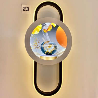 Tranh đèn MONSKY LED nghệ thuật  hiện đại 3 chế độ ánh sáng