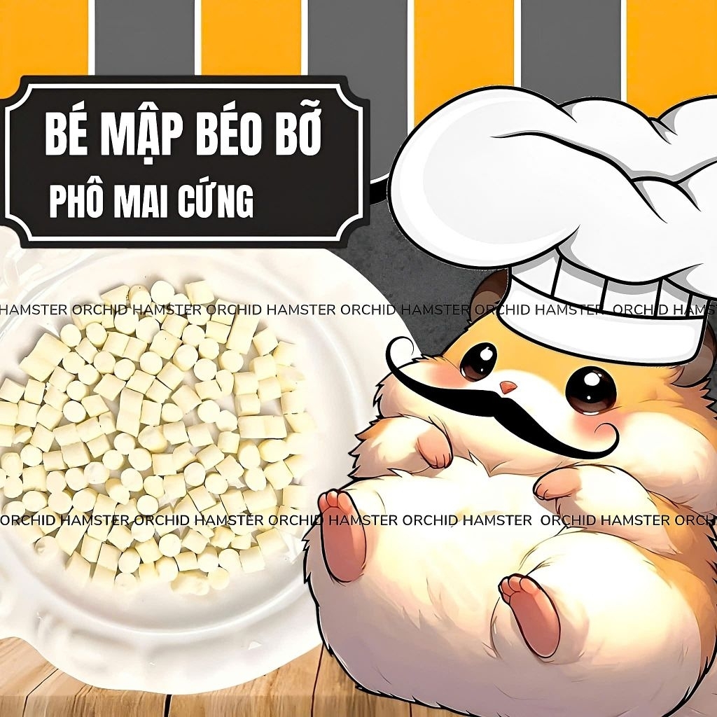 Phô Mai Sữa Vỗ Béo Giúp Hamster Tăng Trọng Thức Dặm Hamster/Sóc/Nhím Và Thú Nhỏ